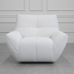 Lecce Fabric Swivel Accent Chair