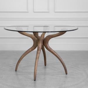 Lima Walnut Dining Table - Angle Lima Walnut Dining Table - Angle