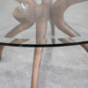 Lima Walnut Dining Table - Close Up Lima Walnut Dining Table - Close Up