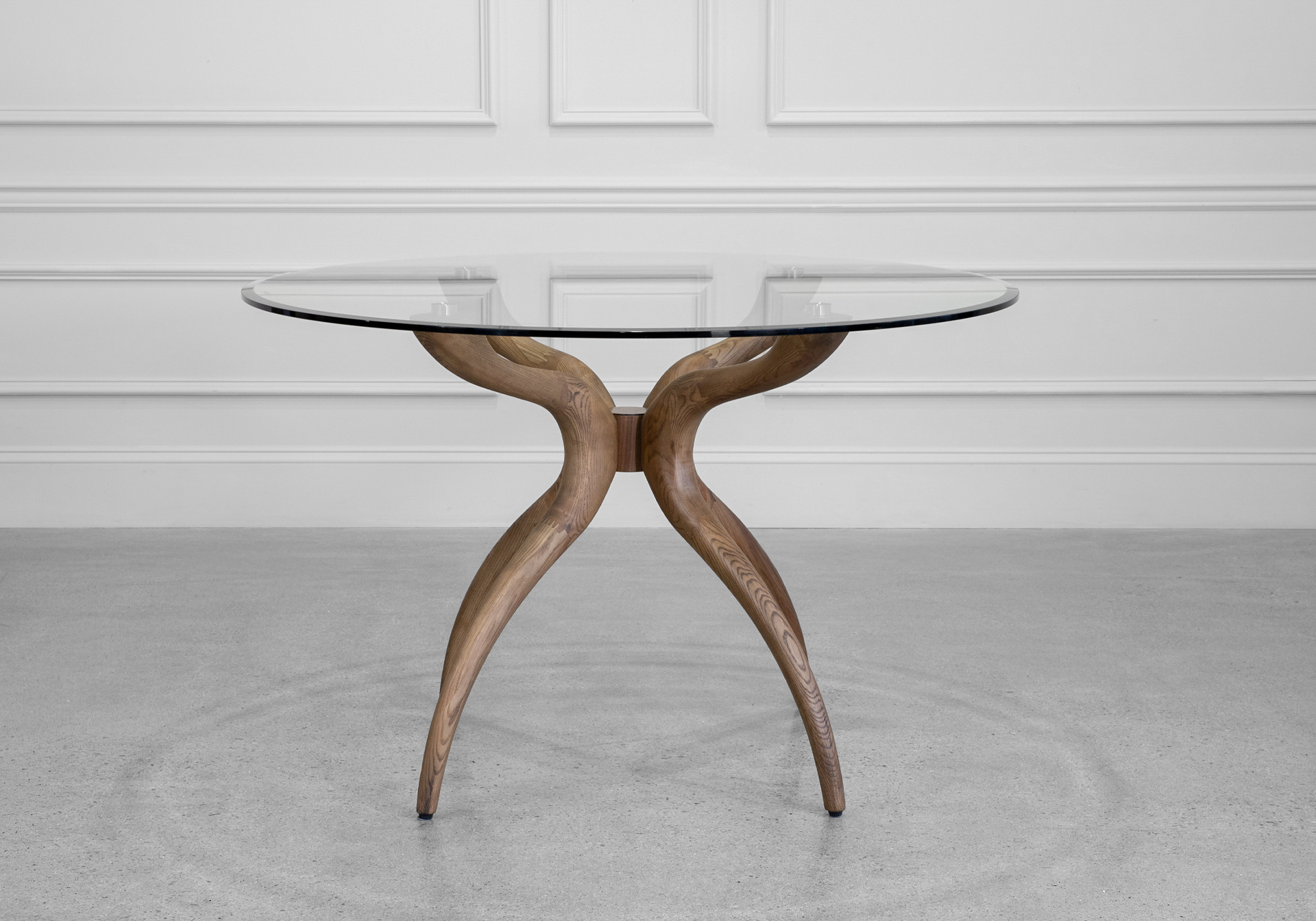 Lima Walnut Dining Table - Front