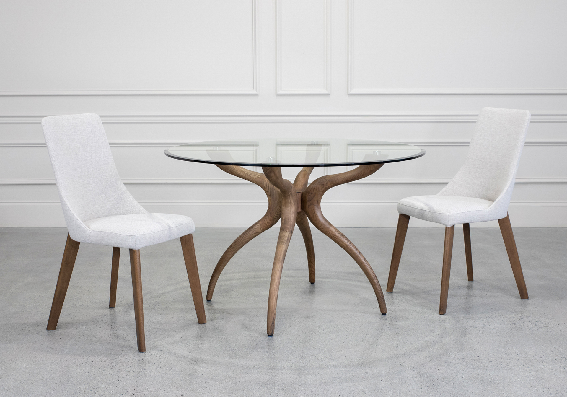 Lima Walnut Dining Table with Chairs Lima Walnut Dining Table with Chairs