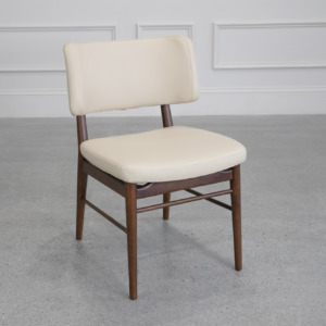 Naples Sand Leather Dining Chair Naples Sand Leather Dining Chair
