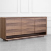Obital Walnut Sideboard - Angle