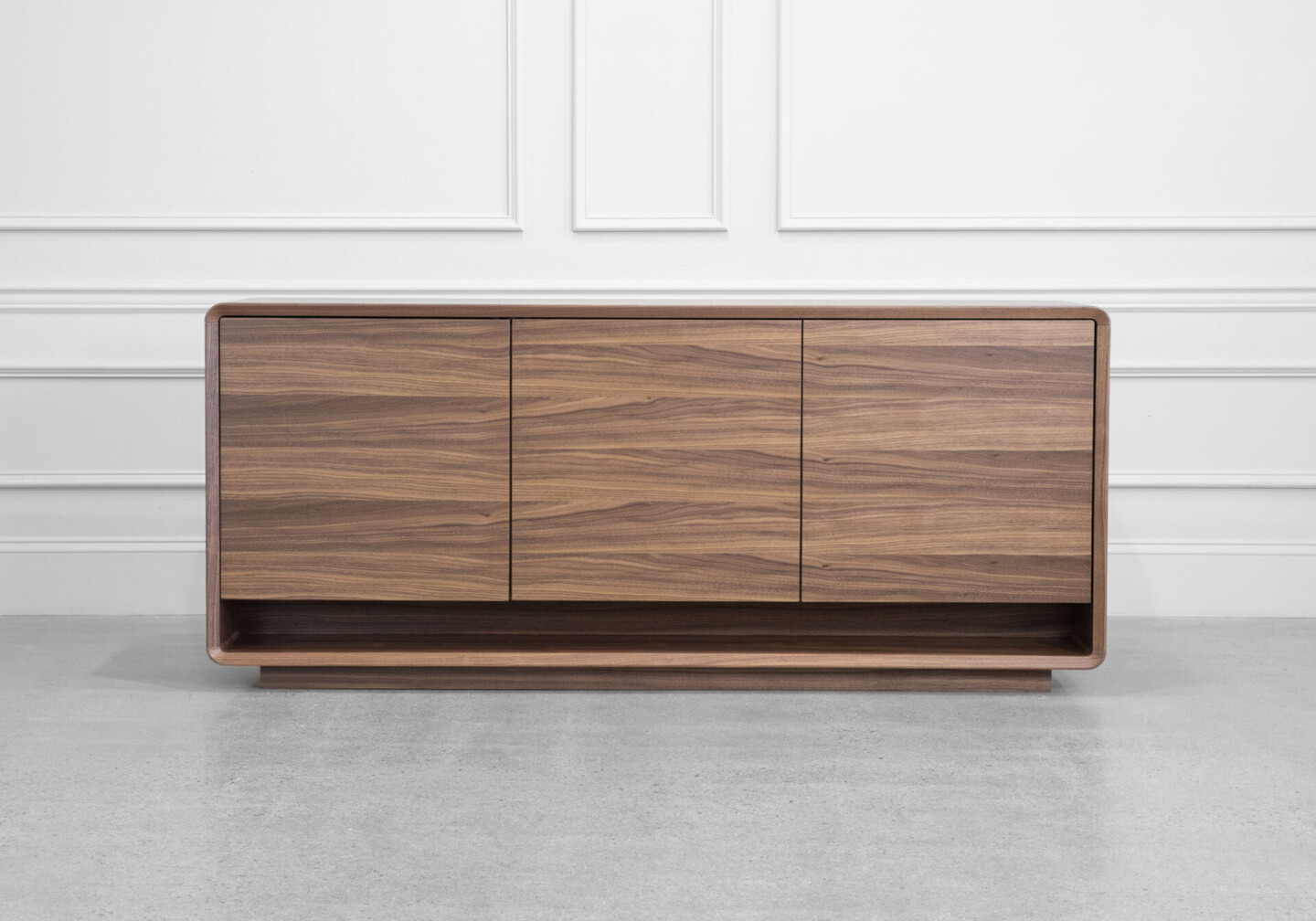 Obital Walnut Sideboard - Front