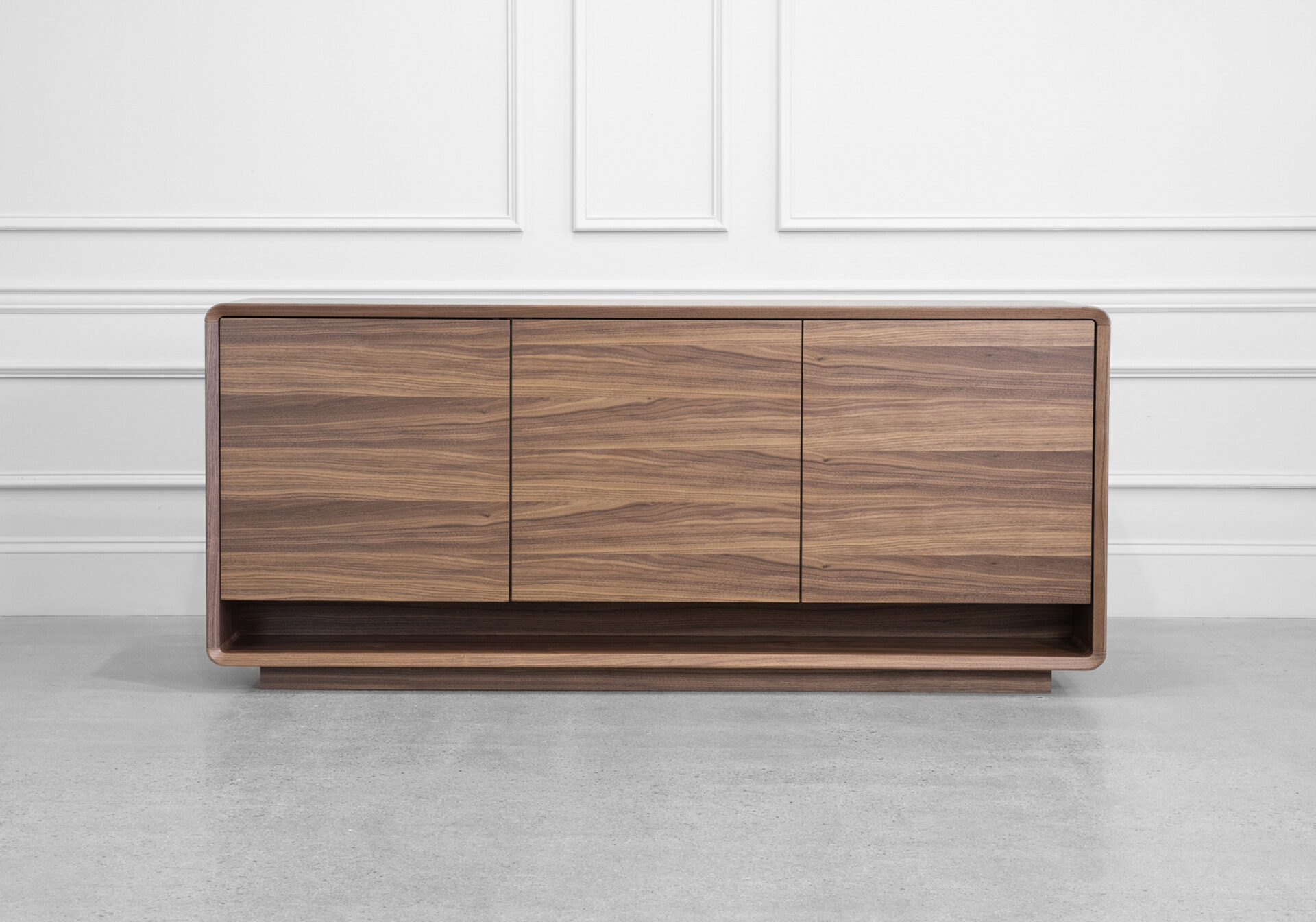 Obital Walnut Sideboard - Front