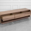 Obital Walnut Tv Unit - Drawers