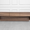 Obital Walnut Tv Unit - Front
