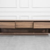Obital Walnut Tv Unit - Front - 2