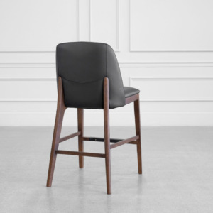 Parma Leather Counter Stool - Back Parma Leather Counter Stool - Back