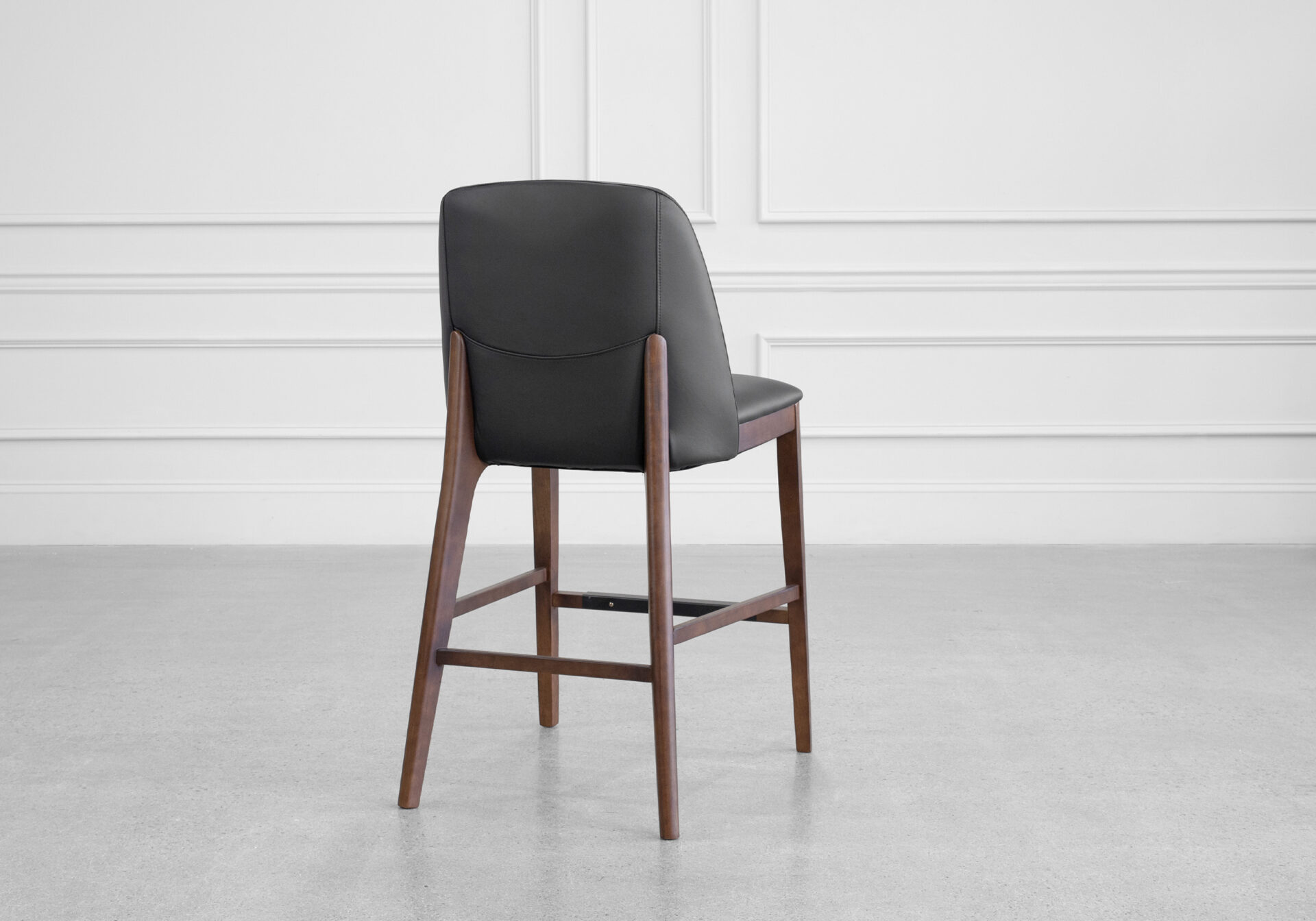 Parma Leather Counter Stool - Back