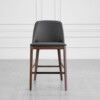 Parma Leather Counter Stool - Front