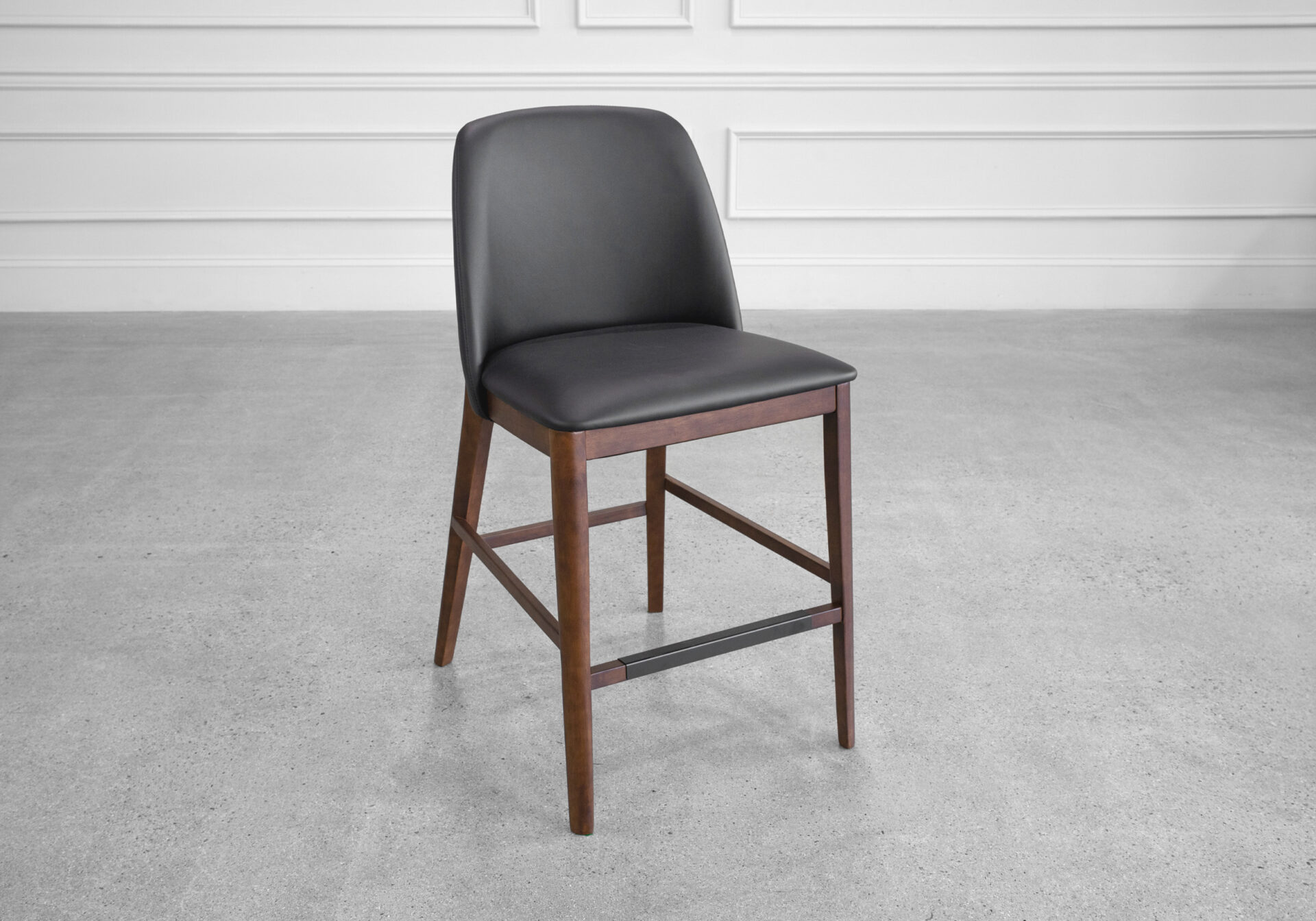 Parma Leather Counter Stool