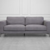 Reva Stone Fabric Sofa - Front