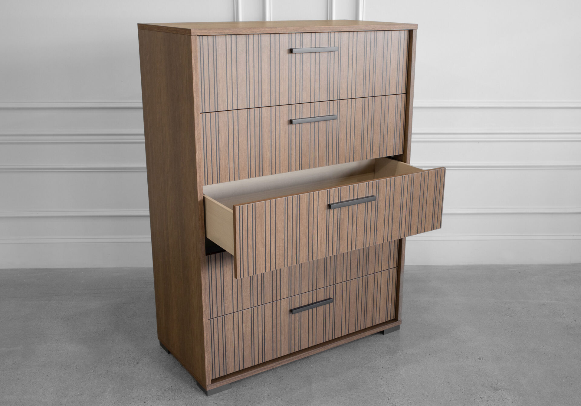 Ritmo High Chest -Drawer - Open