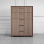 Ritmo Walnut High Chest