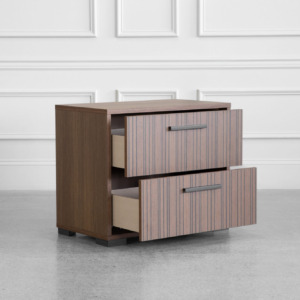 Ritmo Nightstand - Angle - Drawers Ritmo Nightstand - Angle - Drawers
