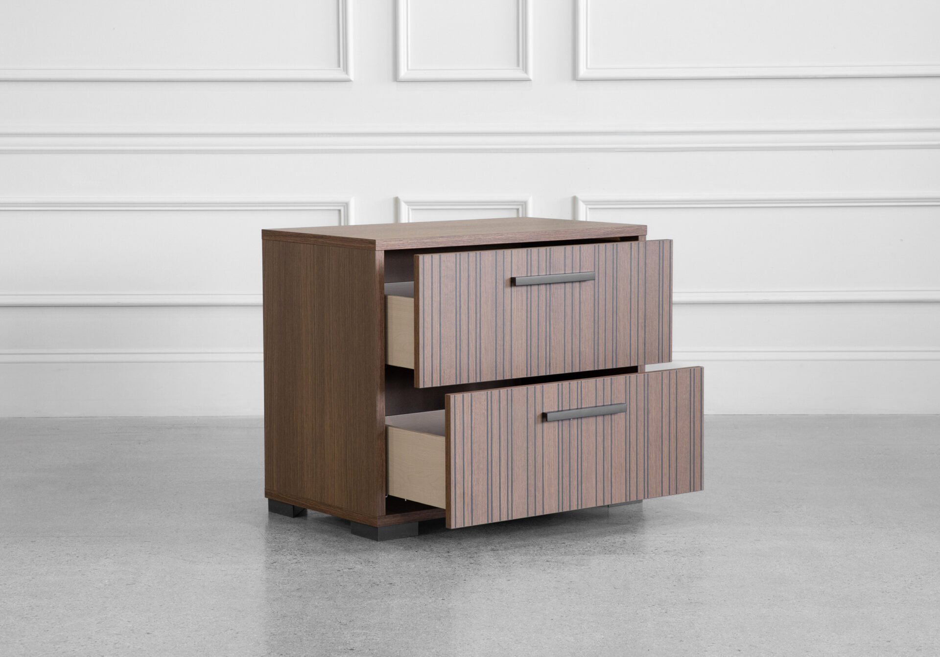 Ritmo Nightstand - Angle - Drawers