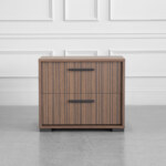 Ritmo Walnut Nightstand
