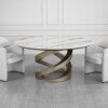 Sydney Round Ceramic Dining Table with Chairs Sydney Round Ceramic Dining Table with Chairs