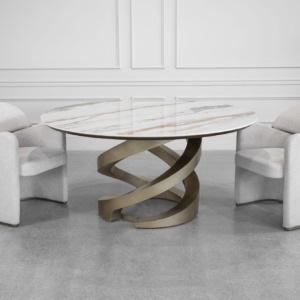 Sydney Round Ceramic Dining Table with Chairs Sydney Round Ceramic Dining Table with Chairs