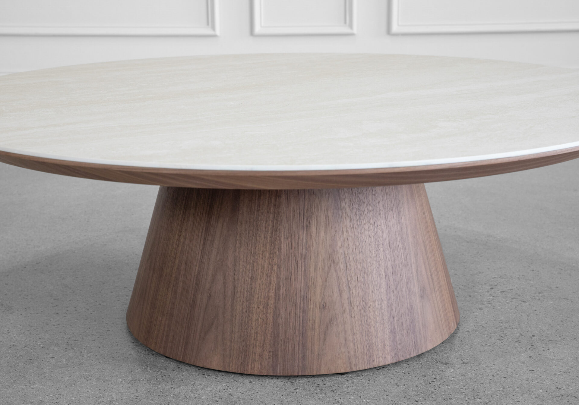 William Round Ceramic Coffee Table - Base