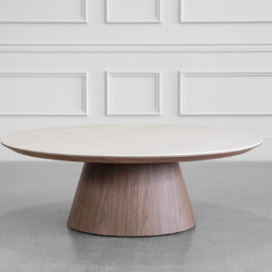 William Round Ceramic Coffee Table - Front