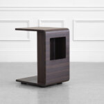 Archer Wood Side Table with Storage