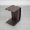 Archer Side Table in Smoked Oak - Back