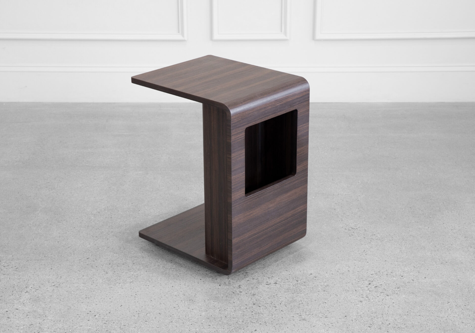 Archer Side Table in Smoked Oak