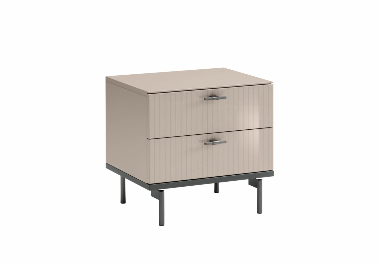 Claire Italian Nightstand with Drawers