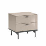 Claire Italian Nightstand with Drawers