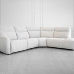 Rosario Power Fabric Sectional Sofa