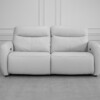 Rosario Pwr. Sofa in Oatmeal - Front