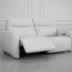 Rosario Pwr. Sofa in Oatmeal - Angle Rosario Pwr. Sofa in Oatmeal - Angle