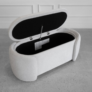 Alexa Bench in Maskat Clay - Interior Alexa Bench in Maskat Clay - Interior