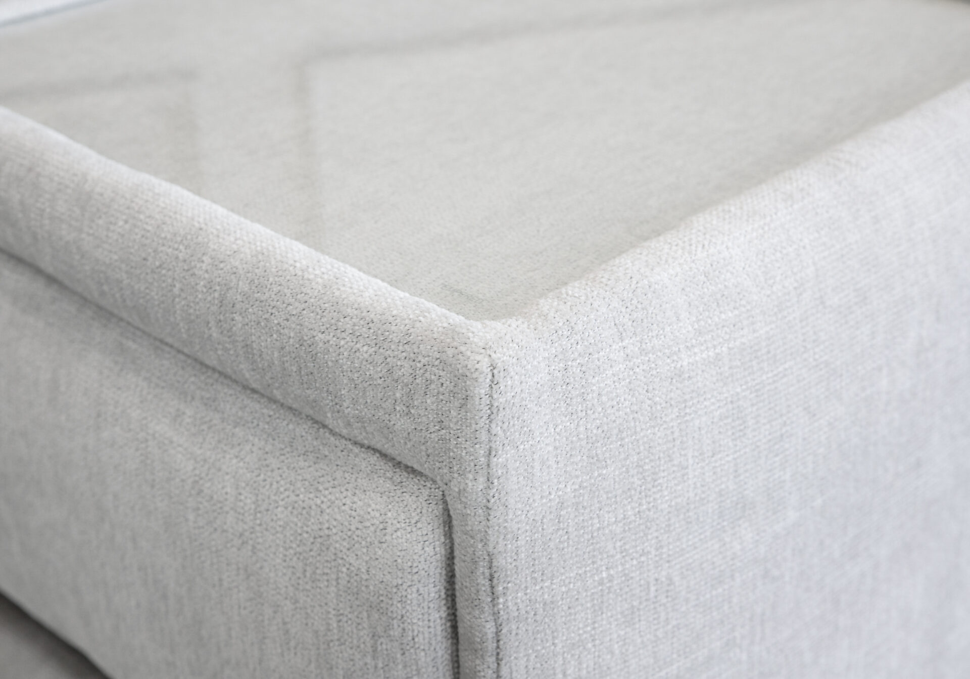 Duo Upholstered Night Table - Close Up