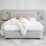 Linq Upholstered Lift Storage King Bed