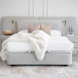 Linq Upholstered Bed - Front Linq Upholstered Bed - Front