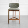 Pinna Counter Stool in Forest - Front