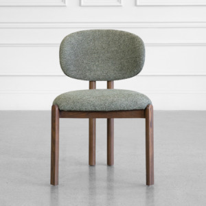 Pinna Forest Fabric Dining Chair - Front Pinna Forest Fabric Dining Chair - Front