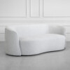 Sylvie Fabric Sofa in Gimma Silver - Angle