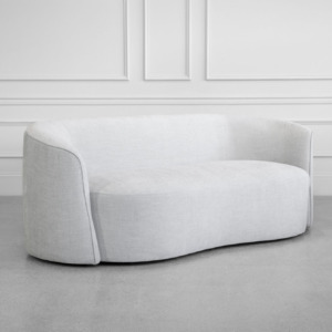 Sylvie Fabric Sofa in Gimma Silver - Angle