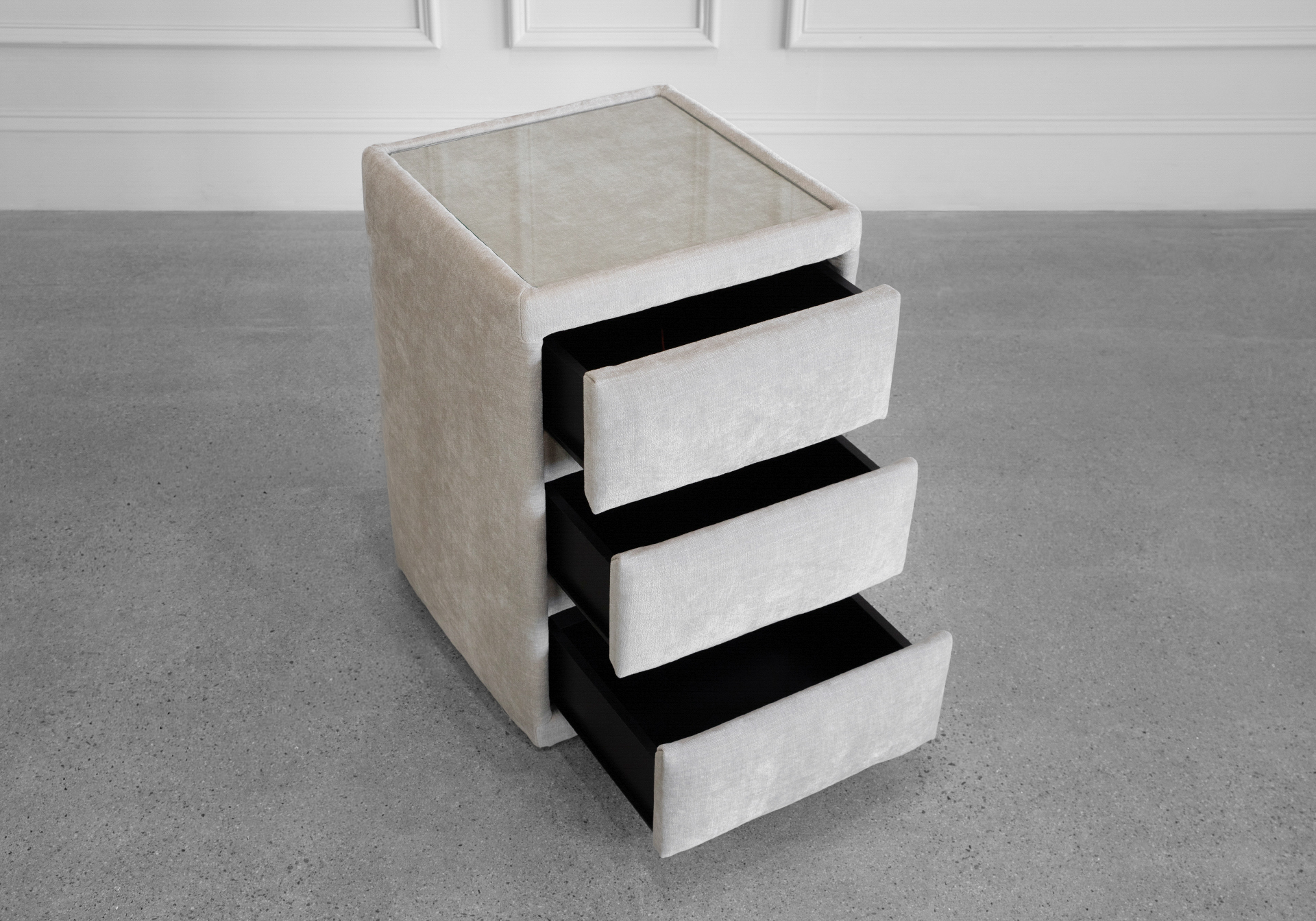 Trio Night Table - Drawers
