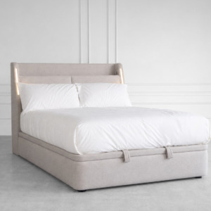 Lanz Upholstered Bed - Angle Lanz Upholstered Bed - Angle