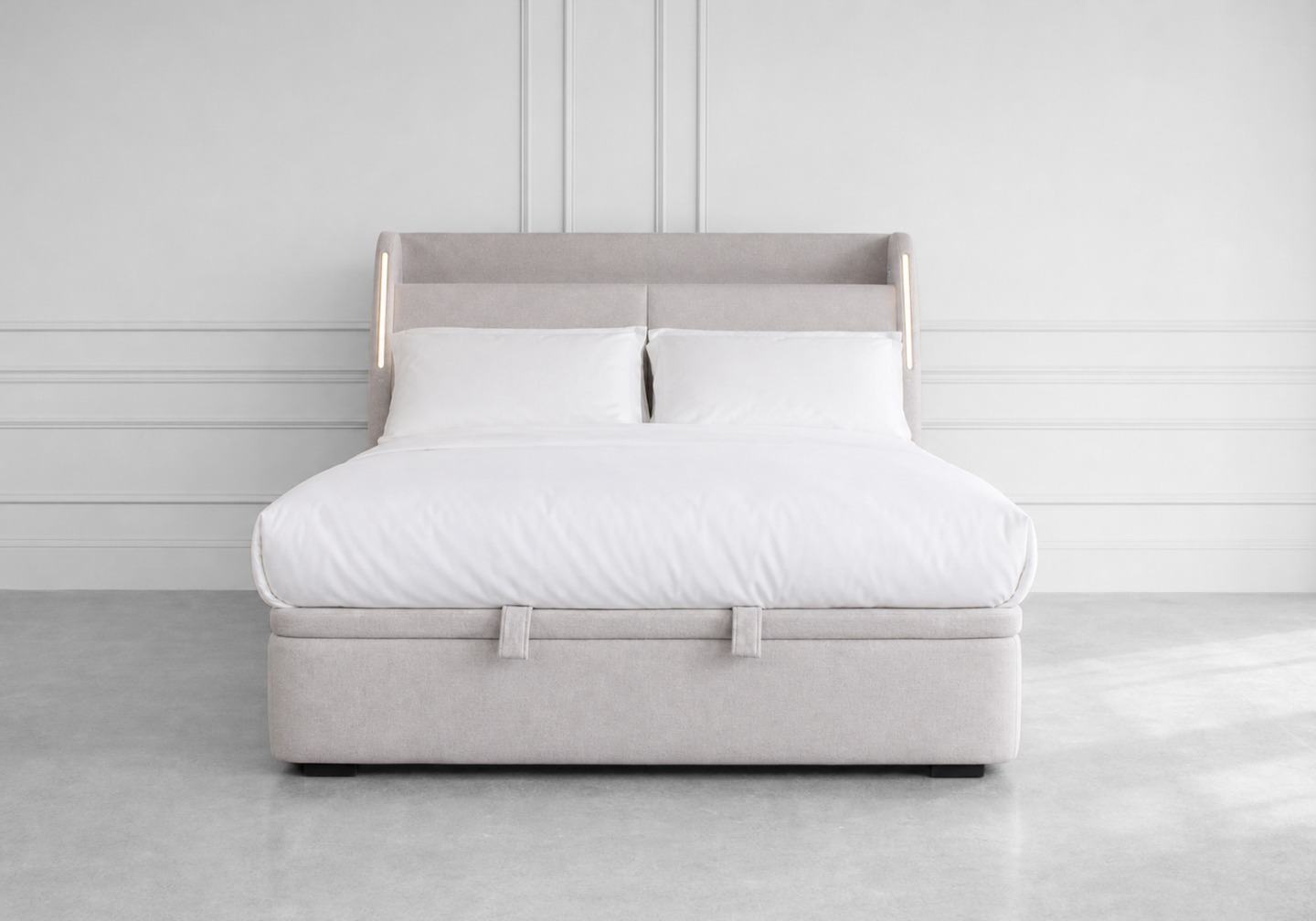 Lanz Upholstered Bed - Front