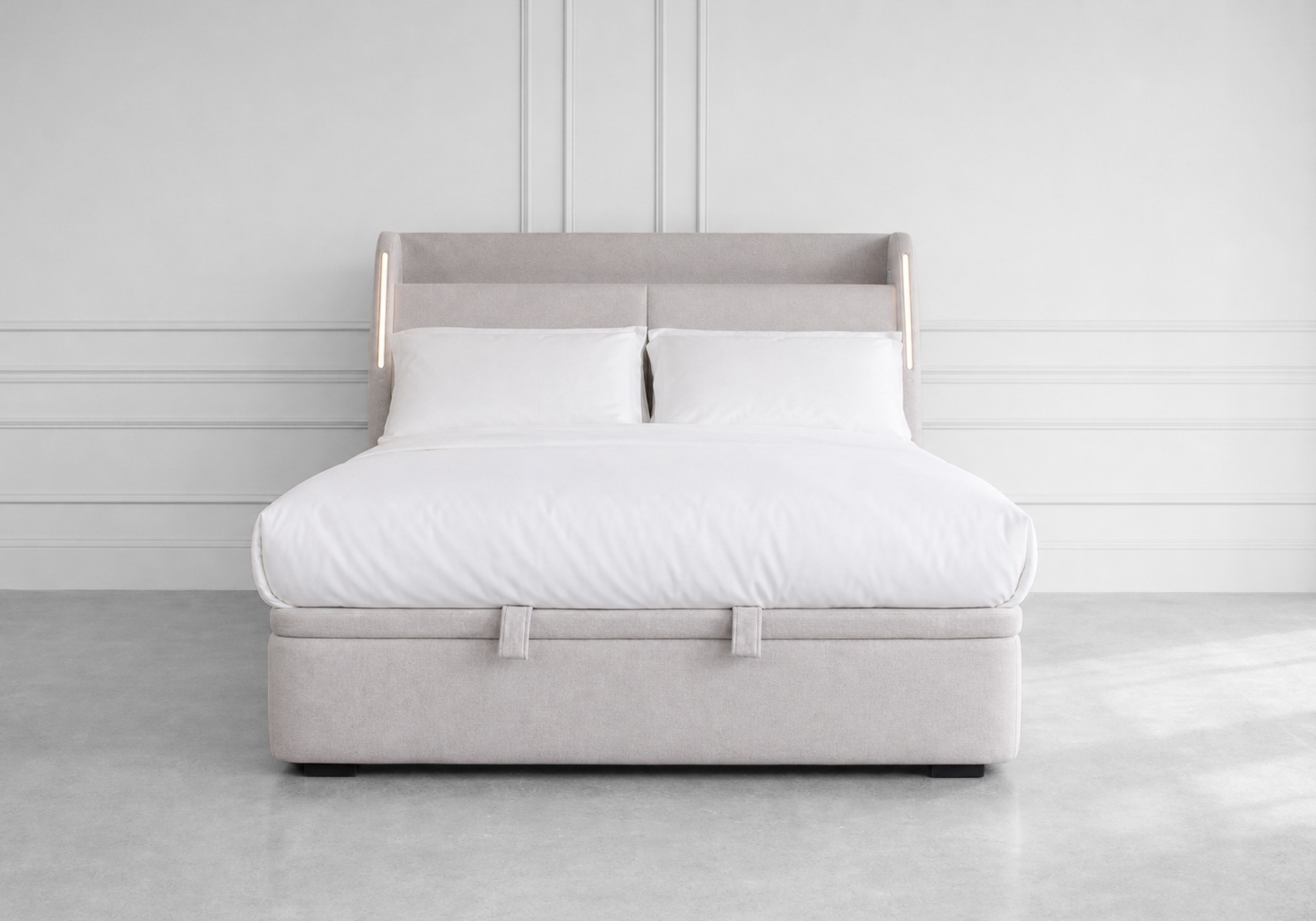 Lanz Upholstered Bed - Front