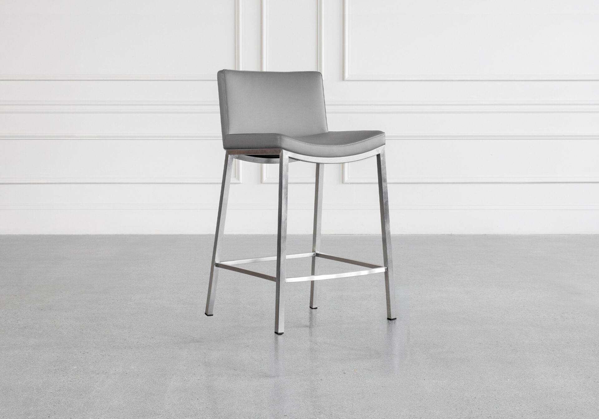 Royce Counter Stool in Grey