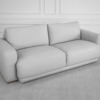 Sarasota Leather Sofa in Light Grey Sarasota Leather Sofa in Light Grey
