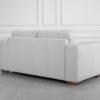 Sarasota Loveseat in Light Grey - Back Sarasota Loveseat in Light Grey - Back