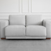Sarasota Loveseat in Light Grey - Front Sarasota Loveseat in Light Grey - Front